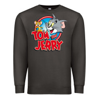 Smoke TOM AND JERRY CLASSIC Premium Sweatshirt - linhVisuals