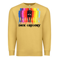 Antique Gold dick gregory Premium Sweatshirt - linhVisuals