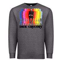 Charcoal Heather dick gregory Premium Sweatshirt - linhVisuals