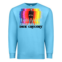 Ocean Blue dick gregory Premium Sweatshirt - linhVisuals