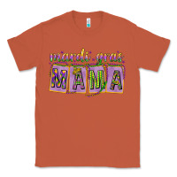 Copper Mardi Gras Mama with Beads Classic Tee - HowdyJamesFarm
