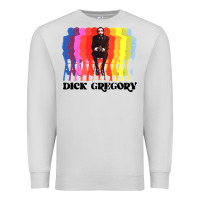 Dove Grey dick gregory Premium Sweatshirt - linhVisuals