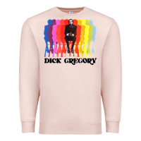 Pale Pink dick gregory Premium Sweatshirt - linhVisuals