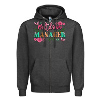Charcoal Heather meltdown manager Zipper Hoodie - JahusDesignShop