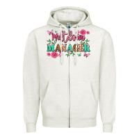 Oatmeal Heather meltdown manager Zipper Hoodie - JahusDesignShop