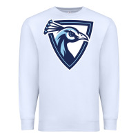 White Upper Iowa Peacocks, Merch Premium Sweatshirt - linhVisuals