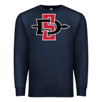 Navy san diego state aztecs Premium Sweatshirt - linhVisuals