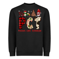 Black pct patient care technician  christmas Heavyweight Sweatshirt - JahusDesignShop