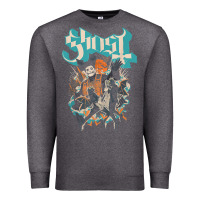 Charcoal Heather ghost   impera maestro t shirt Premium Sweatshirt - linhVisuals