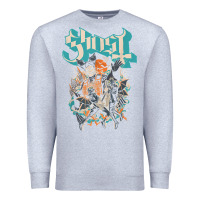Heather Grey ghost   impera maestro t shirt Premium Sweatshirt - linhVisuals