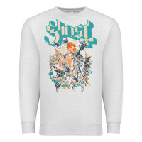Oatmeal Heather ghost   impera maestro t shirt Premium Sweatshirt - linhVisuals