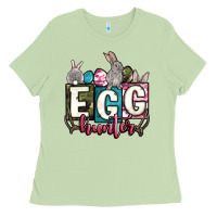 Matcha Easter egg hunter Ladies Tee - OliviaCreatesArt