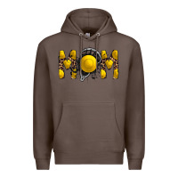 Coffee mom lacrosse Premium Hoodie - RacoonDesign