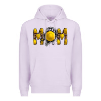 Lilac mom lacrosse Premium Hoodie - RacoonDesign