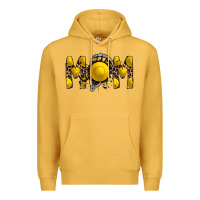 Mustard mom lacrosse Premium Hoodie - RacoonDesign