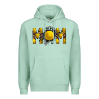 Seafoam mom lacrosse Premium Hoodie - RacoonDesign