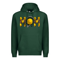 Sports Green mom lacrosse Premium Hoodie - RacoonDesign