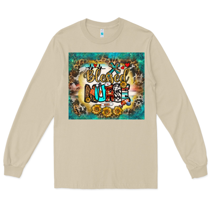 Blessed Nurse Tumbler Long Sleeve Tee by BundleAndBundleShop | Teevron