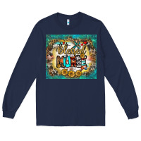 Navy blessed nurse tumbler Long Sleeve Tee - BundleAndBundleShop