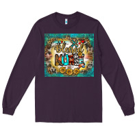 Plum blessed nurse tumbler Long Sleeve Tee - BundleAndBundleShop