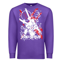 Purple #metroid Premium Sweatshirt - linhVisuals