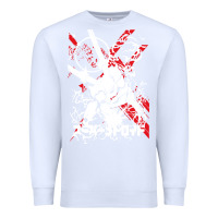 White #metroid Premium Sweatshirt - linhVisuals
