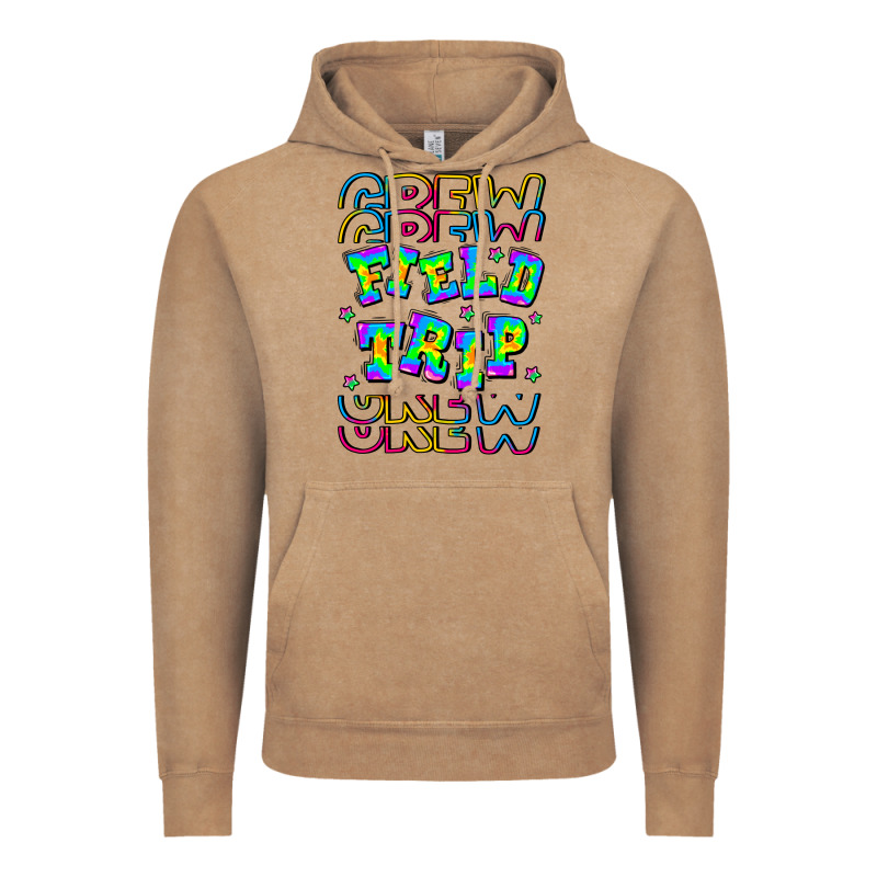 Crew Field Trip Vintage Hoodie by CowhideDigitalArt | Teevron