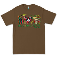 Cacao Peace love dia de los muertos Mexico Premium Tee - HowdyJamesFarm