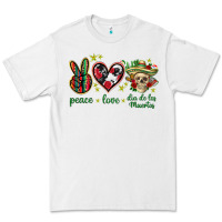 White Peace love dia de los muertos Mexico Premium Tee - HowdyJamesFarm