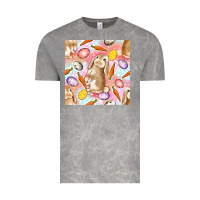 Cloud Rock Happy Easter Bunny Seamless Pattern Vintage Tee - BundleAndBundleShop