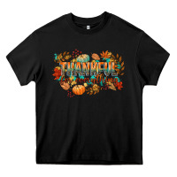 Black thankful for everything Heavy Core Tee - CowGirlArtShop