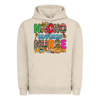 Pigment French Oak nacho average nurse Urban Hoodie - RanaPortraitStore