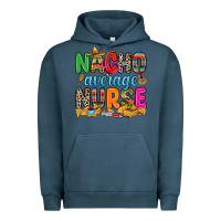 Pigment Midnight Navy nacho average nurse Urban Hoodie - RanaPortraitStore