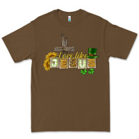 Cacao Love like Jesus St. Patrick's Premium Tee - CowGirlArtShop