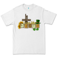 White Love like Jesus St. Patrick's Premium Tee - CowGirlArtShop