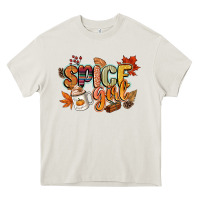 Cream spice girl Heavy Core Tee - CowGirlArtShop
