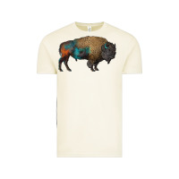 Vintage Arctic leopard bison Vintage Tee - RanaPortraitStore