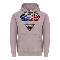 Vintage Zinc super american flag logo Vintage Hoodie - LillyAllenDesigns