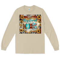 Mushroom Registered Nurse Tumbler Long Sleeve Tee - BundleAndBundleShop