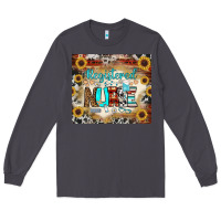 Smoke Registered Nurse Tumbler Long Sleeve Tee - BundleAndBundleShop