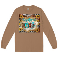 Toasted Coconut Registered Nurse Tumbler Long Sleeve Tee - BundleAndBundleShop