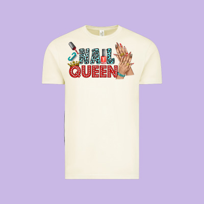 Nail Queen Bbs Vintage Tee Designed By Bundleandbundleshop