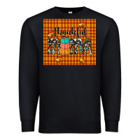 Black thankful tumbler Premium Sweatshirt - JahusDesignShop