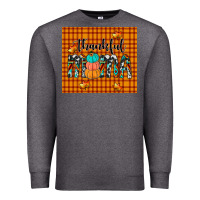 Charcoal Heather thankful tumbler Premium Sweatshirt - JahusDesignShop