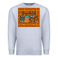 Heather Grey thankful tumbler Premium Sweatshirt - JahusDesignShop