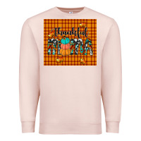 Pale Pink thankful tumbler Premium Sweatshirt - JahusDesignShop