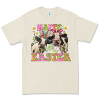 Bone Happy Easter Heifers Easter Day Premium Tee - CowGirlArtShop