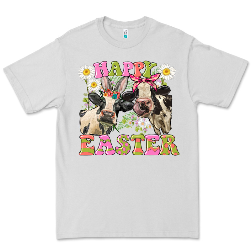 Happy Easter Heifers Easter Day Premium Tee by CowGirlArtShop | Teevron