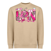 Mushroom breast cancer lpn licensed practical nurse Heavyweight Sweatshirt - JahusDesignShop