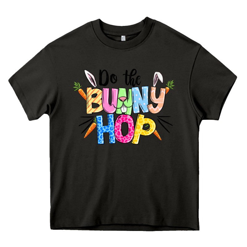 Do The Bunny Hop Easter Heavy Core Tee by CowGirlArtShop | Teevron